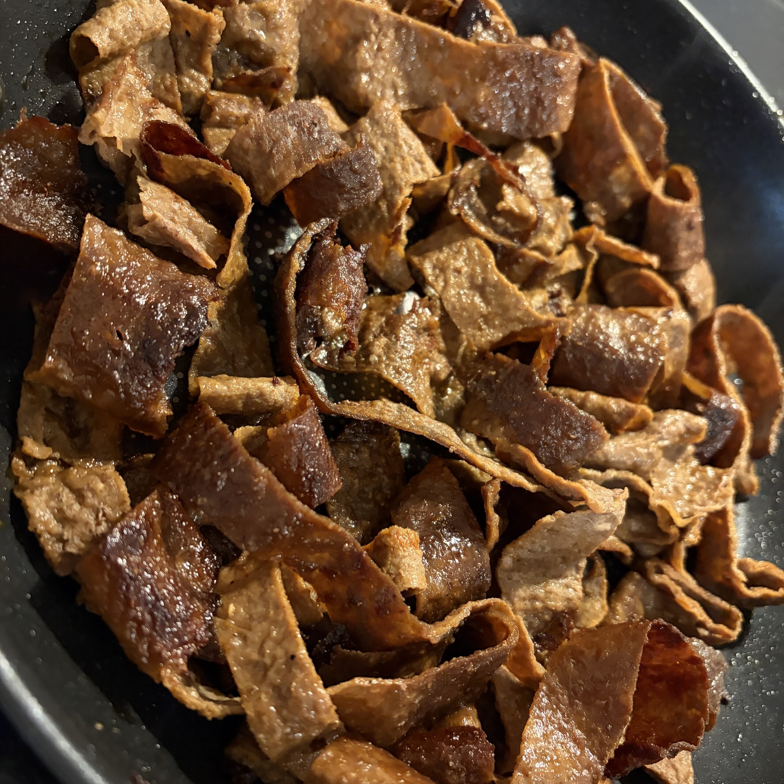 Dönerfleisch ohne Drehspieß