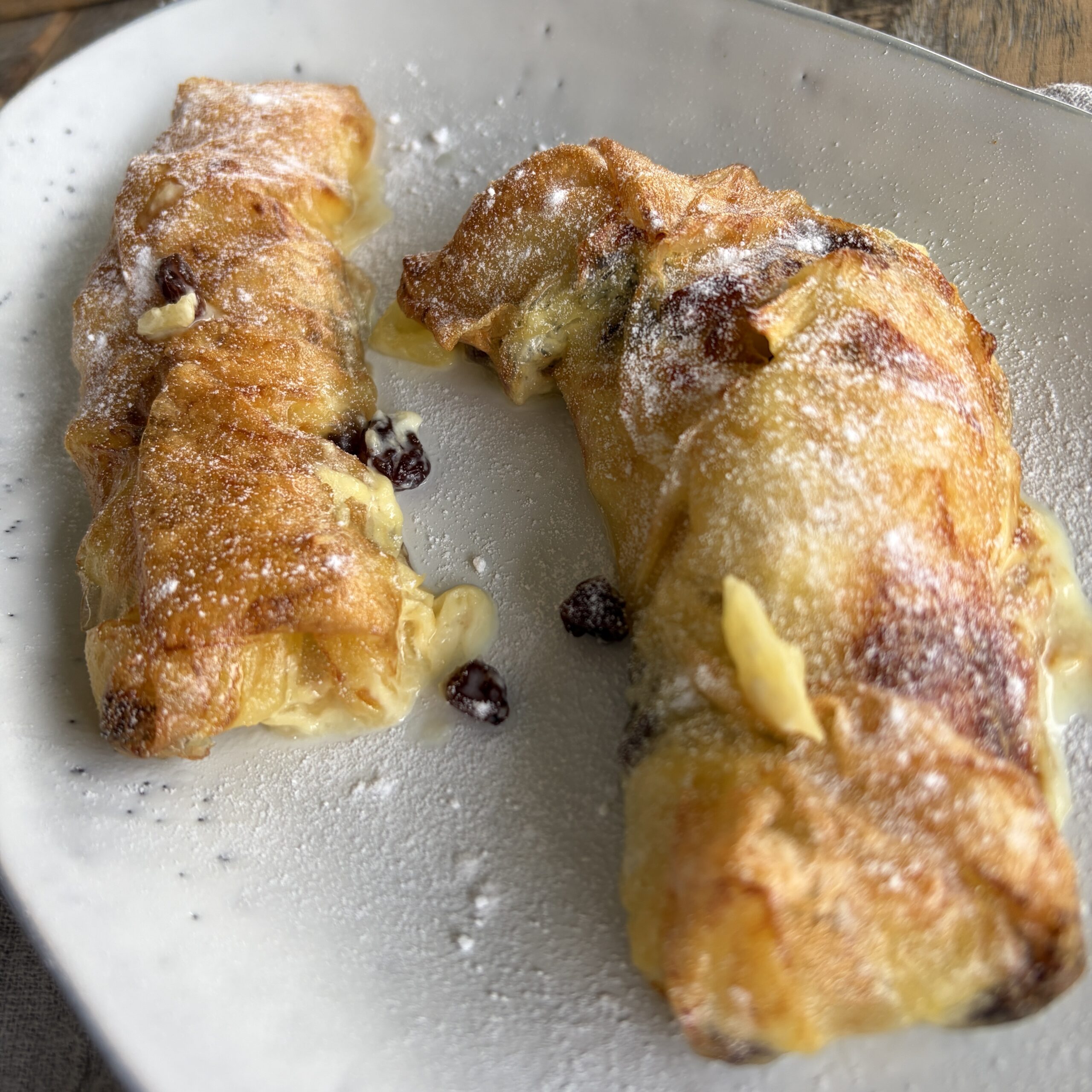 Reispapier Apfelstrudel