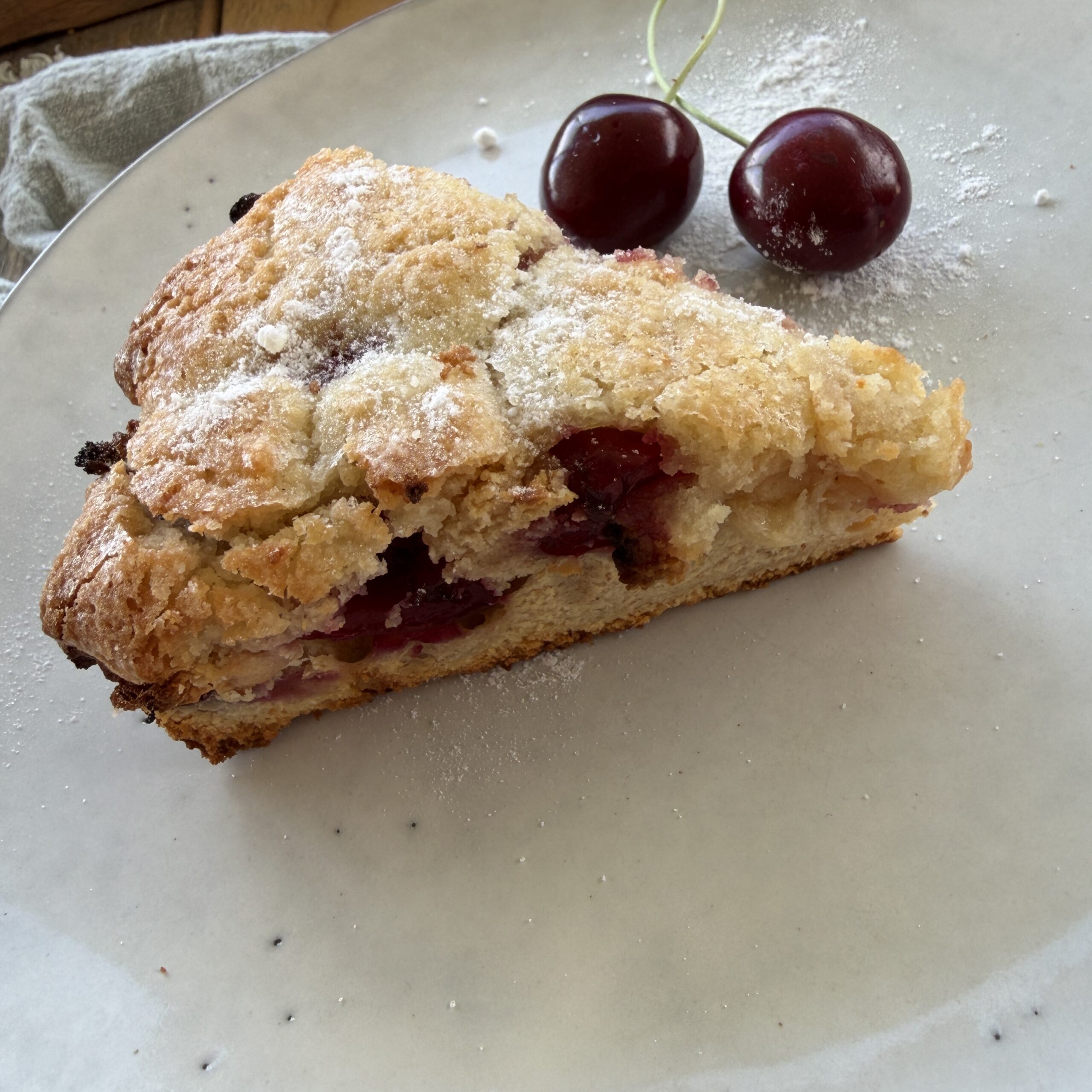 Kirschkuchen mit Streuseln